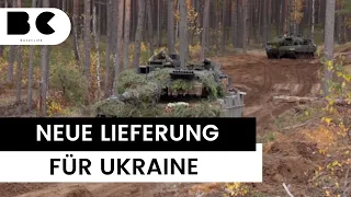 Deutschland schickt weitere Leopard-Panzer in die Ukraine