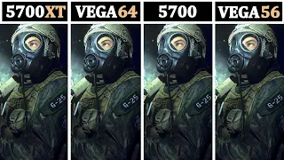 VEGA 64 vs RX 5700XT vs VEGA 56 vs RX 5700 | Tested 12 Games |