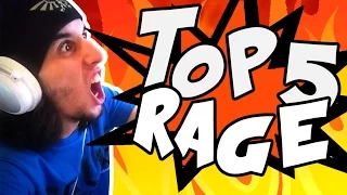 TOP 5 RAGE ! Les DEGATS des streamers !