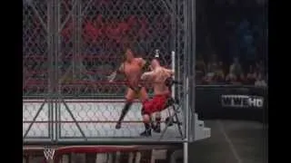 WWE 13 Brock Lesnar vs Triple H (Steel Cage Match)