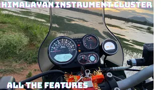 Himalayan 2021 Instrument Cluster | Royal Enfield Speedometer | How to Use Tripper Navigation