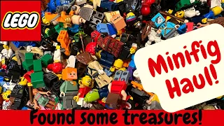 Lego Minifigure Haul! Check out the Star Wars, Castle, Avatar, Ninjago, and old school figs!