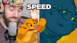 The Lion King (SNES) Speedrun in 17 MINUTES.