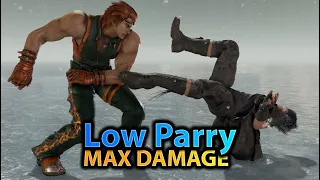 Hwoarang Low Parry Combos | Max Damage
