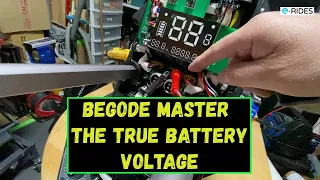 Begode Master The True Battery Voltage. e-Rides EUC Upgrade.