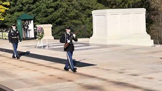 A special changing of the Guards on Veterans Day, Nov. 2023