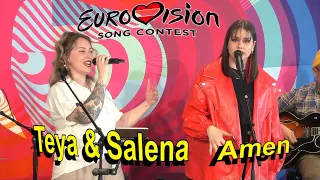 Teya and Salena Eurovision 2023 Austria "Amen" Rendition (Vincent Bueno)