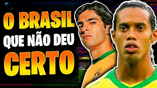 A Seleção Brasileira de 2006 foi um dos MAIORES FRACASSOS - Por que o QUADRADO MÁGICO deu errado?