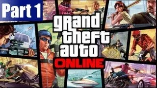 Grand Theft Auto: Online - Walkthrough - Part 1 - Welcome To Los Santos | CenterStrain01