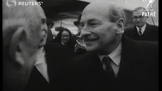 Prime Minister Attlee meets with diplomats in America and Canada (1950)