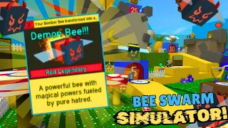A DEMON BEE! | Bee Swarm Simulator - Part 1!