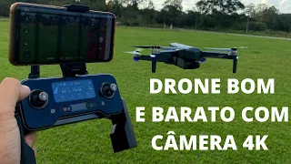 MELHOR DRONE BARATO PRA COMPRAR DO ALIEXPRESS - ALCANÇA 3KM, GIMBOL E CÂMERA TOP - SJRC F11S 4K PRO