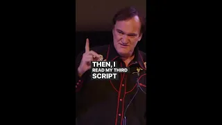 Quentin Tarantino on reading Screenplays #shorts