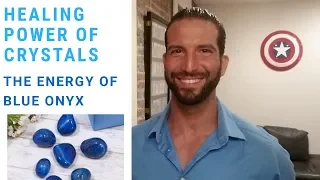 The healing power of crystals, stones and pyramids | The energy of Blue Onyx