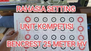 Kupas Tuntas Uji Akurasi Chamber Amoeba setting  Benchrest 25m HV /Part.2