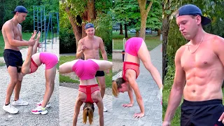 CRAZY WORKOUT Battle 😅 - BOY vs GIRL ?! 😱