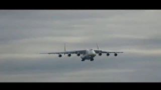 BIGGEST AIRCRAFT IN THE WORLD!! Antonov An-225 Mriya takeoff and landing!!!!