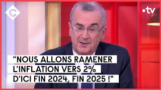 L’épargne à son meilleur taux depuis 2009 - François Villeroy De Galhau - C à Vous - 13/01/2023