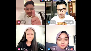 LUCU 🤣 FEBRIAN IQBAL & EVA VS RONKADS & RAFIKA MODE DIAM TANPA KATA