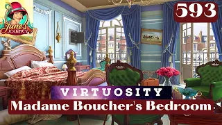JUNE'S JOURNEY 593 | MADAME BOUCHER'S BEDROOM (Hidden Object Game)