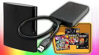 CÓMO EJECUTAR JUEGOS en FORMATO CARPETA en PS3 DESDE un DISCO DURO EXTERNO...