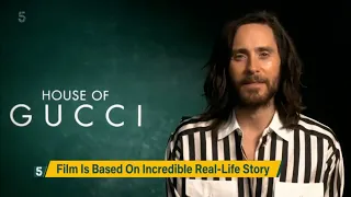 House of Gucci: Jared Leto discusses Lady Gaga and his incredible transformation | 5 News