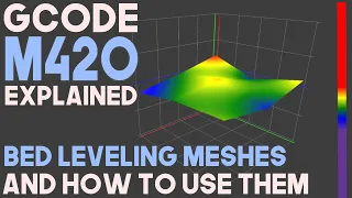 GCODE Tutorials Ep.2 : M420 - How to make your bed levelling work properly, and what M420 does.
