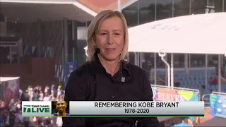 Tennis Channel Live: Tennis World Mourns the Loss of Kobe Bryant