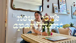 my nyc apartment tour ✺ art filled, cozy living in brooklyn
