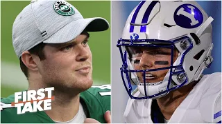 'Sam Darnold is a better quarterback than Zach Wilson, end of story!' - Mel Kiper | First Take