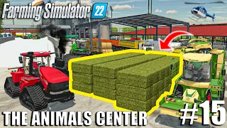 THIS is how I TURNED 1.5 MILLION HAY into BALES | Animals Center #15 | Farming Simulator 22