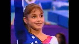 1996 Olympics Gymnastics Gala - Dominique Moceanu, Shannon Miller, Amanda Borden, Amy Chow