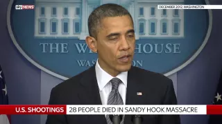 US Gun Violence | Barack Obama's Speeches Over Time