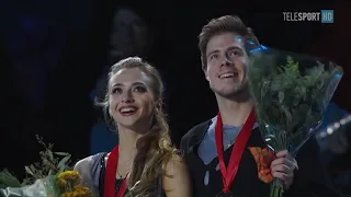 2017 Skate America Ice Dance Medal Ceremony
