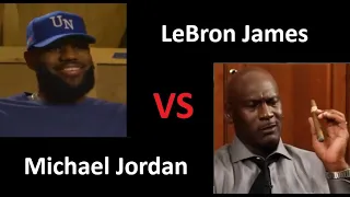 LeBron James vs Michael Jordan