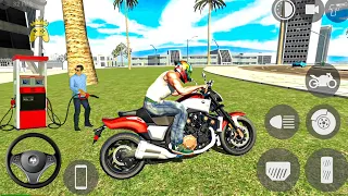 Yamaha Vmax Bike Driving Games: Indian Bikes Driving Game 3D - Android Gameplay