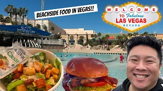 Pool Side Eats at Mandalay Bay's Beach Bar and Grill