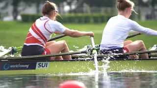 2021 World Rowing Cup I, Zagreb, Croatia - Saturday training