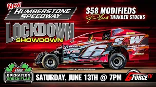 6/13/2020 - LOCKDOWN SHOWDOWN from The New Humberstone Speedway