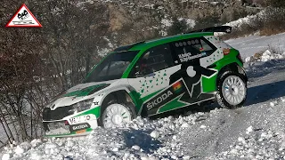 Test Day Toksport Škoda | Show & Mistakes | Pre Rallye Monte-Carlo 2022 | [Passats de canto]