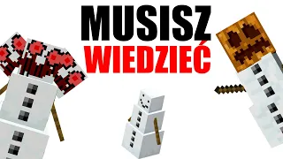 13 RZECZY KTÓRE MUSISZ WIEDZIEĆ O BAŁWANACH W MINECRAFT