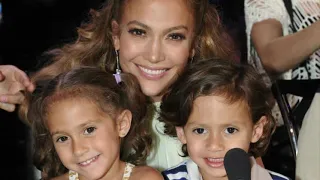 Jennifer Lopez's Twins Through The Years