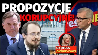 PROPOZYCJE KORUPCYJNE! Kwiatkowski o złotym dziecku PiS i grupie przestępczej | Express Biedrzyckiej