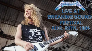 Metallica - Live at Breaking Sound Festival (1984) [AUD Recording]