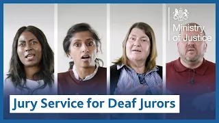 Bringing Sign Language to Jury Service | Deaf Jurors