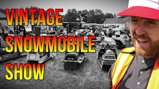 Vintage Snowmobile SHOW! Ormstown 2022 summer show- VSCADK