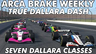 TRUE DALLARA DASH AT INDIANAPOLIS | ARCA Brake Weekly - Multi-Class Oval Death Racing