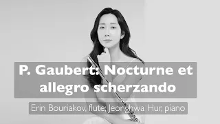 P. Gaubert: Nocturne et allegro scherzando for flute and piano