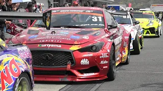 MOTOR FAN FESTA 2024 DRIFT ドリフト走行 D1GP EXHIBITION