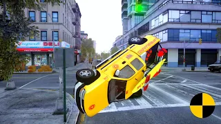 GTA 4 CRASH TESTING REAL CAR 352